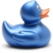 Badeente Quietscheente Sara blau metallic | Bild 2