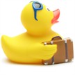 Badeente Quietscheente Traveler | Bild 2