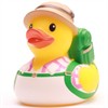 Badeente Quietscheente Wanderer