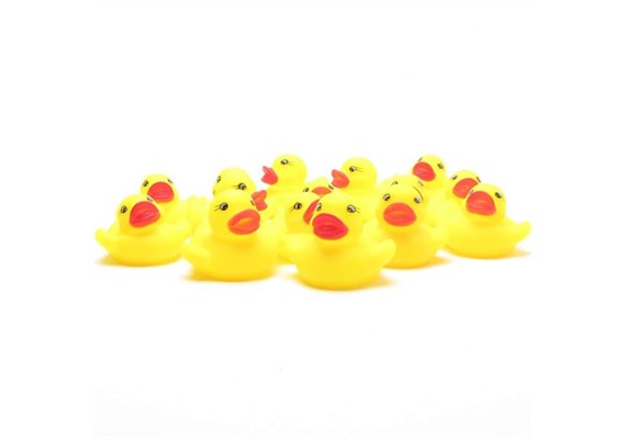 Badeente Quietscheenten - 5 cm 15er Set