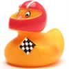 Badeente Rennfahrer Gummiente