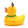 Badeente Rentier mit Glöckchen - Gummiente | Bild 4
