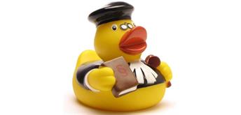 Badeente Richter - Gummiente