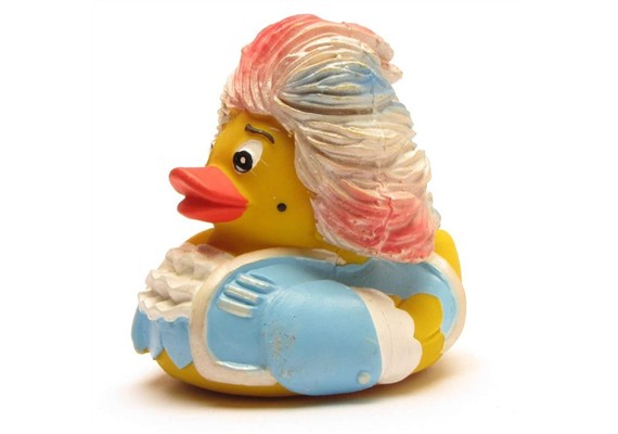 Badeente Rock me Amadeus - hellblau