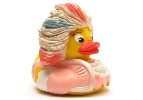 Badeente Rock me Amadeus - pink