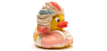 Badeente Rock me Amadeus - pink