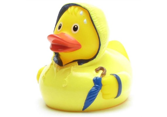 Badeente Schlechtwetter