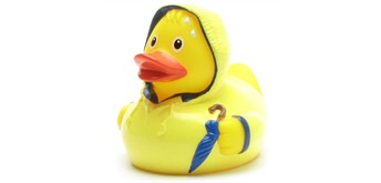 Badeente Schlechtwetter