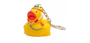 Badeente Schlüsselanhänger Arzt - Gummiente