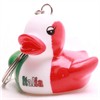 Badeente Schlüsselanhänger "Italia"