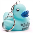 Badeente Schlüsselanhänger "Lucky Ducky" - blau | Bild 5