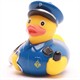 Badeente Schlüsselanhänger Polizei