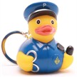 Badeente Schlüsselanhänger Polizei | Bild 3