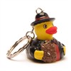 Badeente Schlüsselanhänger Schwarzwald Mann