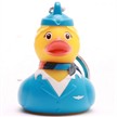Badeente Schlüsselanhänger Stewardess | Bild 3