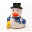 Badeente Schneemann - Gummiente | Bild 3