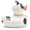 Badeente schwarz-weisse Kuh - Gummiente | Bild 2
