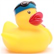 Badeente Schwimmer mit Rettungsring - Gummiente | Bild 5