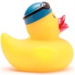 Badeente Schwimmer mit Rettungsring - Gummiente | Bild 2