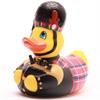 Badeente Scottish Piper - Gummiente
