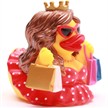 Badeente Shopping Queen Quietscheente - Gummiente | Bild 5