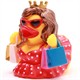 Badeente Shopping Queen Quietscheente - Gummiente