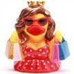 Badeente Shopping Queen Quietscheente - Gummiente | Bild 3