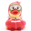 Badeente Skifahrer - Gummiente | Bild 3