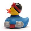 Badeente Snowboard - Gummiente | Bild 4