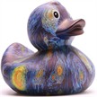 Badeente "Sternennacht" - XL - Gummiente | Bild 5