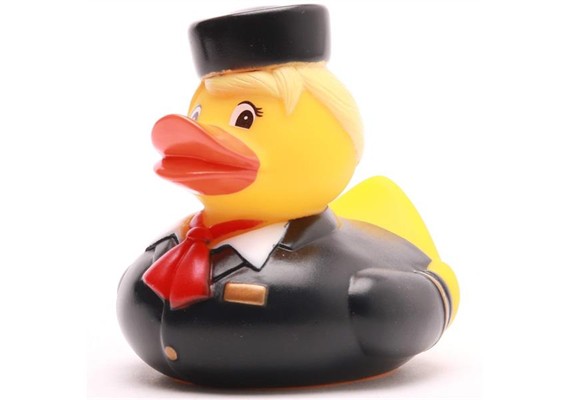 Badeente Stewardess - Gummiente