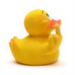 Badeente Stinkefinger "Siggi" - Gummiente | Bild 2