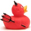 Badeente Teufel - Gummiente | Bild 2