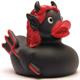 Badeente Teuflin - Gummiente