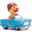Badeente - Trabbi blau | Bild 5