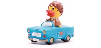 Badeente - Trabbi blau