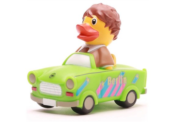 Badeente - Trabbi grün