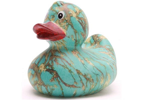 Badeente van Gogh - Mandelblüte