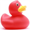 Badeente Veronika - rot - XL - Gummiente | Bild 5