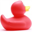 Badeente Veronika - rot - XL - Gummiente | Bild 2