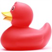 Badeente Veronika - rot - XL - Gummiente | Bild 4