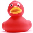 Badeente Veronika - rot - XL - Gummiente | Bild 3