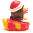 Badeente Weihnachtsfrau - Gummiente | Bild 2