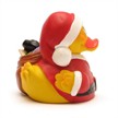 Badeente Weihnachtsmann - Gummiente | Bild 2