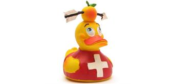Badeente Wilhelm Tell - Gummiente