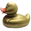 Badeente XXL Eva gold 31cm - Gummiente | Bild 4