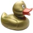 Badeente XXL Eva gold 31cm - Gummiente | Bild 5