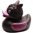 Badeente XXL Gummiente QuakiBooBoo schwarz | Bild 4