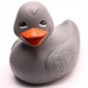 Badeente XXL Maja - grau
