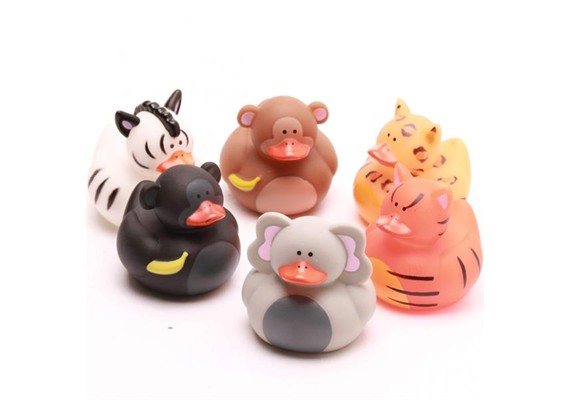 Badeenten Safari - 6er Set